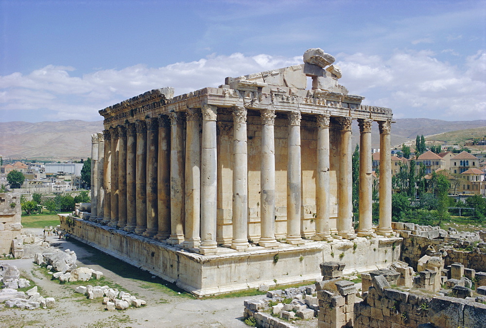 Temple of Bacchus, Baalbek, Lebanon, Middle East