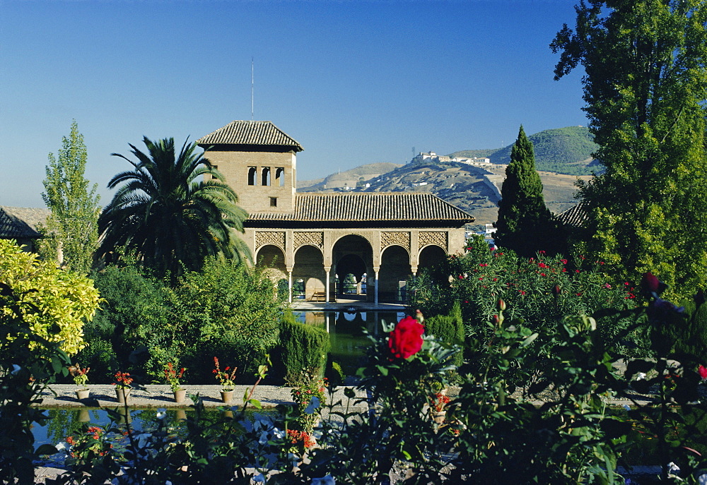 Alhambra Palace, Granada, Andalucia, Spain, Europe