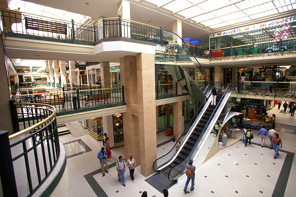 Ecuador's capital and second largest city Quicentro one of Quito's newest high-end shopping malls, near Parque la Carolina, Quito, Ecuador