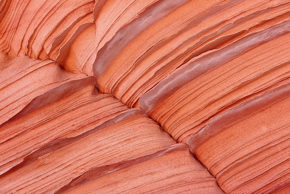 Sandstone layers, Vermillion Cliffs National Monument, Arizona, United States of America, North America