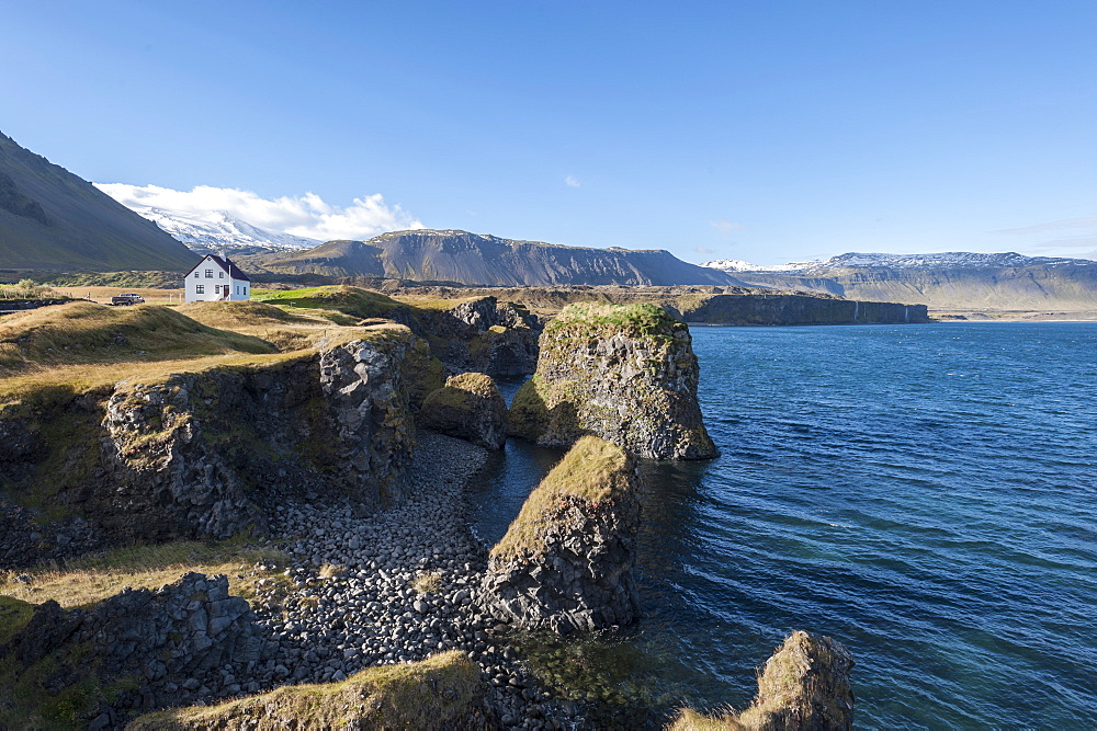 Arnarstapi, Snaefellsnes Peninsula, Iceland, Polar Regions 