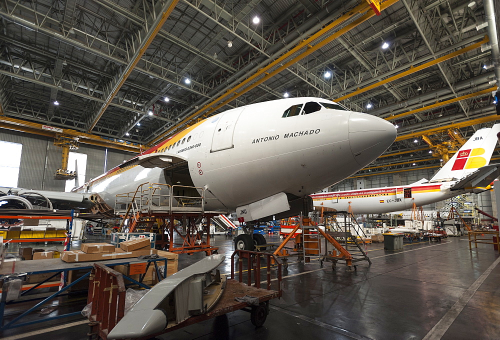 Iberia maintenance facility, Madrid, Spain, Europe