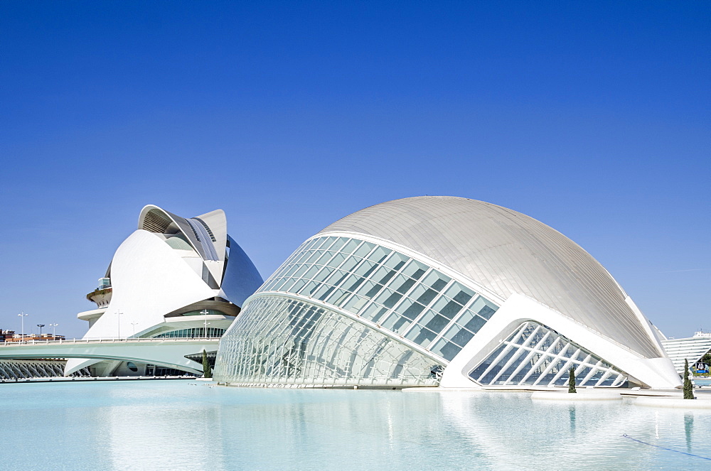 The City of Arts and Sciences, Valencia, Spain, Europe