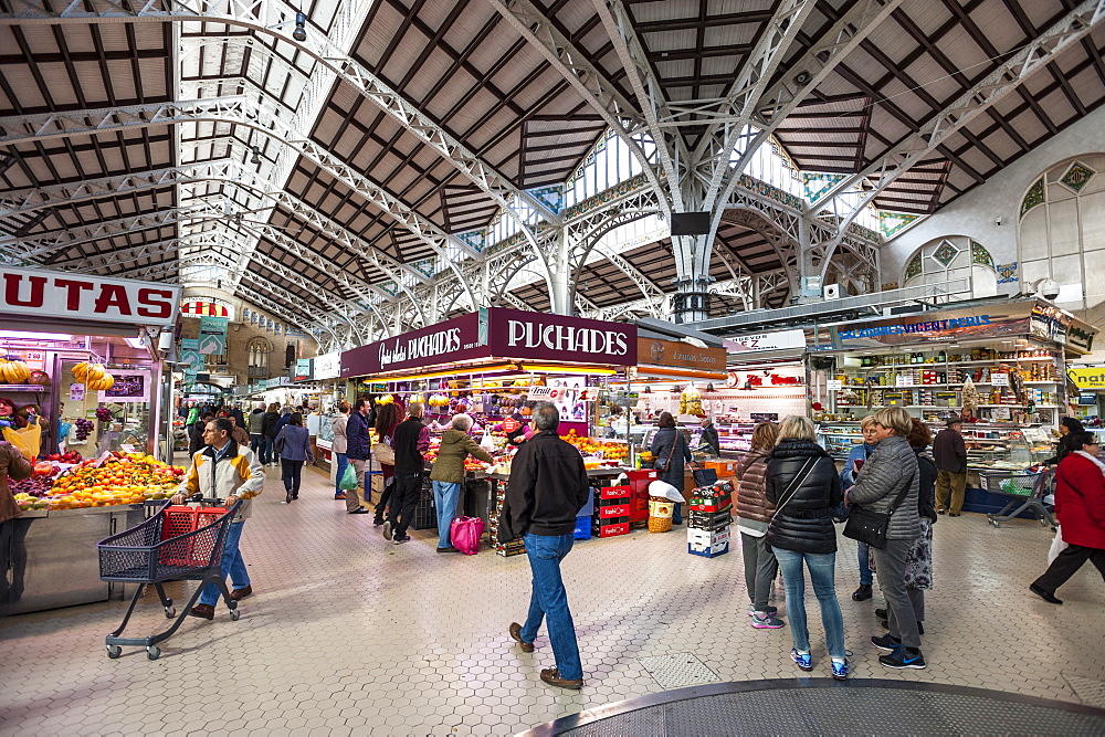 Central Market, Valencia, Spain, Europe