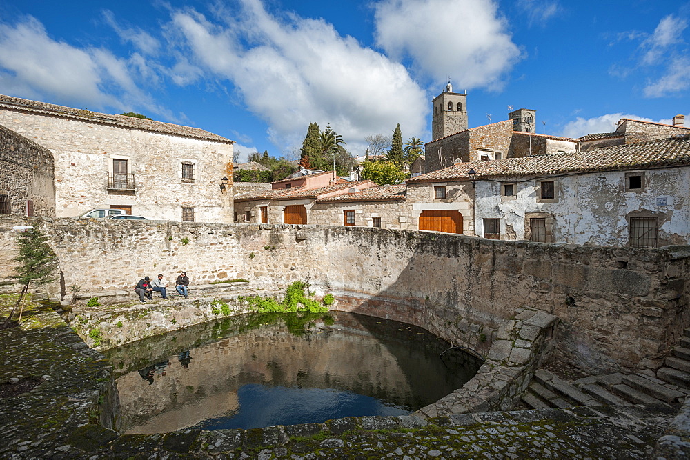 Historick cistern in Trujillo, Caceres, Extremadura, Spain, Europe