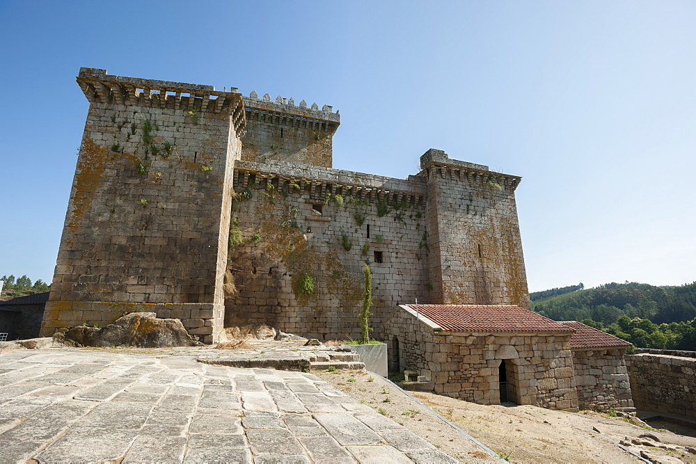 Castle of Pambre, Palas de Rei, Lugo, Galicia, Spain, Europe