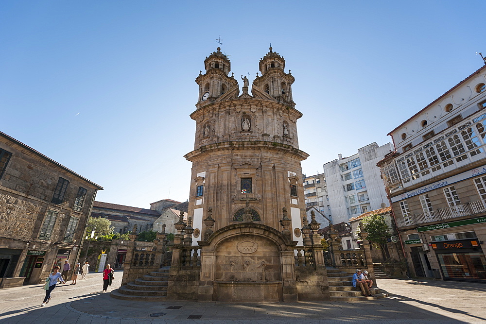 The Chapel of the Pilgrims on the Camino de Santiago in Pontevedra, Pontevedra, Galicia, Spain, Europe