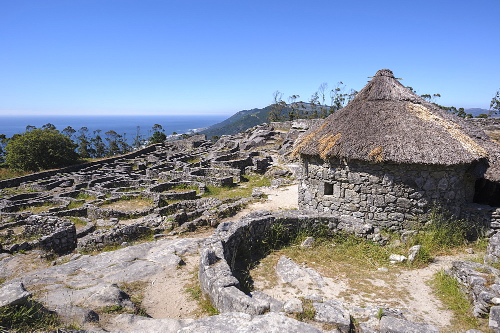 Celtic Castro of Santa Tegra, Pontevedra, Galicia, Spain, Europe