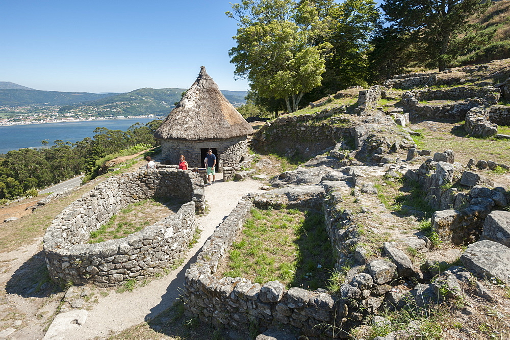 Celtic Castro of Santa Tegra, Pontevedra, Galicia, Spain, Europe