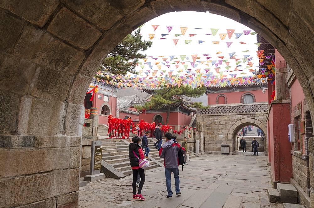 Mount Taishan, UNESCO World Heritage Site, Taian, Shandong province, China, Asia