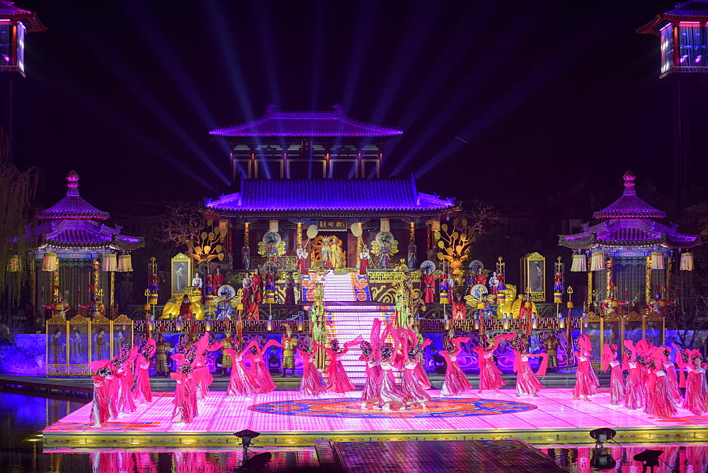 The Song of Everlasting Sorrow Show in Xi'an, Shaanxi Province, China, Asia