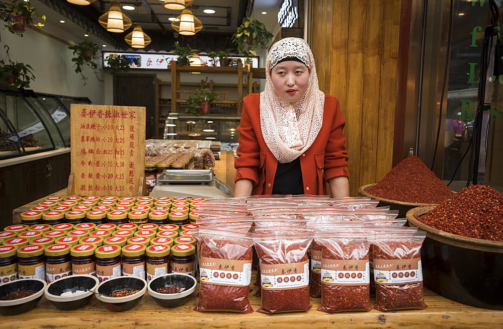 Muslim Quarter, Xi'an, Shaanxi Province, China, Asia