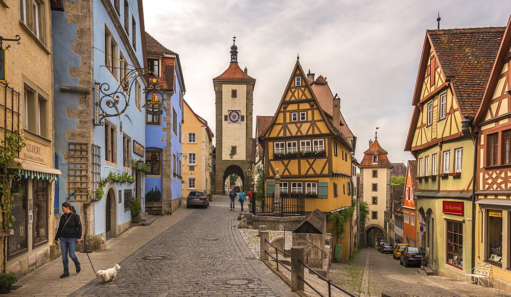 Rothenburg ob der Tauber, Bavaria, Germany, Europe