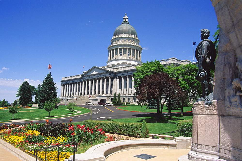 Utah State Capitol, Salt Lake City, Utah, United States of America, North America