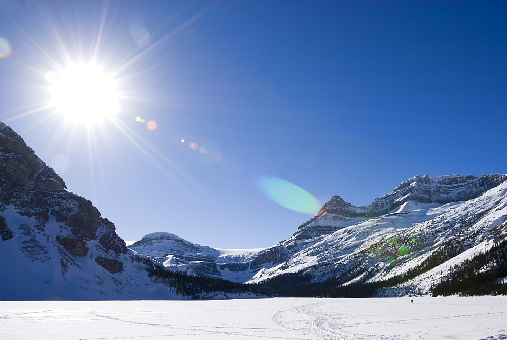 Num-Ti-Jah Lodge, Banff National Park, UNESCO World Heritage Site, Rocky Mountains, Alberta, Canada, North America