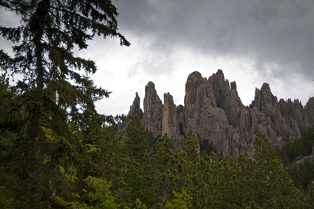 Needles Highway, Black Hills, South Dakota, United States of America, North America