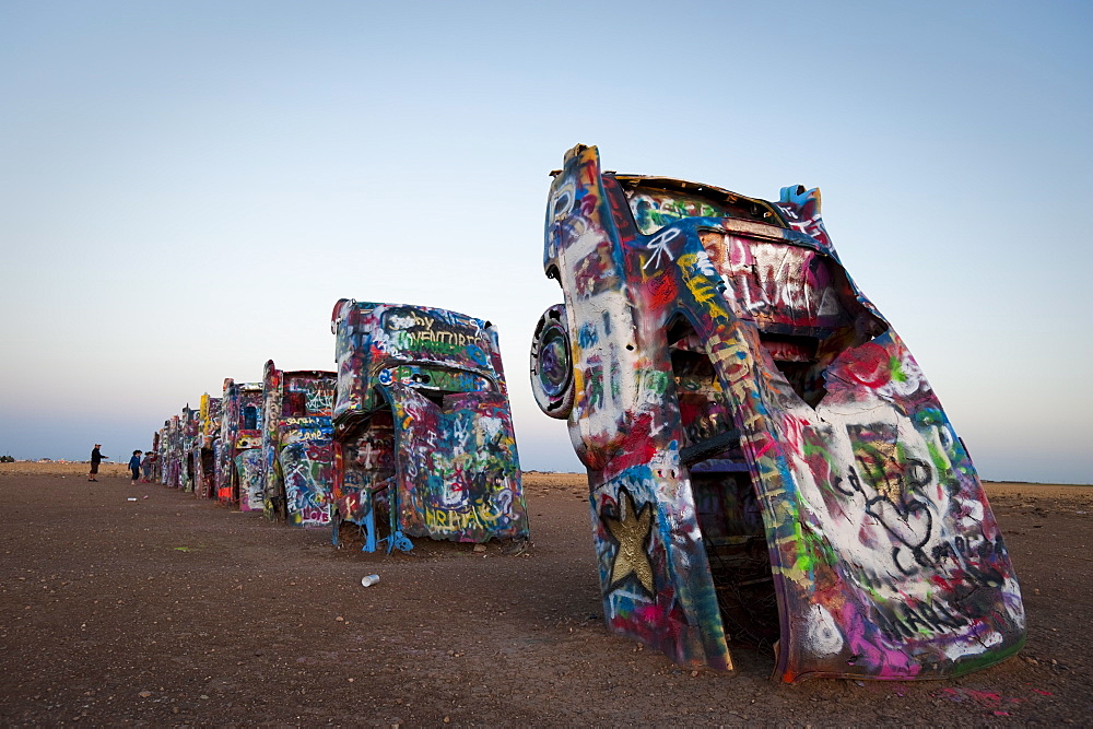 Cadillac Ranch, Amarillo, Texas, United States of America, North America