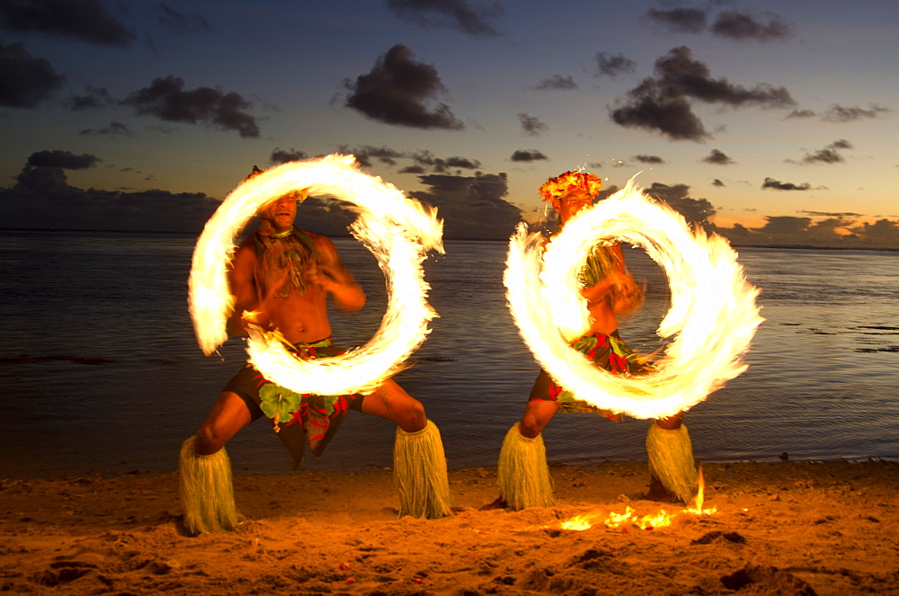 Fire Dance, Viti Levu, Fiji, Melanesia, Oceania, Pacific Islands, Pacific