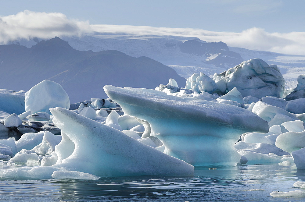 Jokulsarlon Glacier Lagoon, Iceland, Polar Regions 