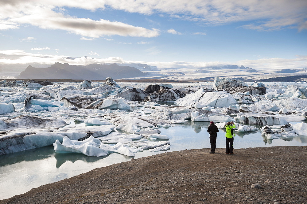 Jokulsarlon Glacier Lagoon, Iceland, Polar Regions 