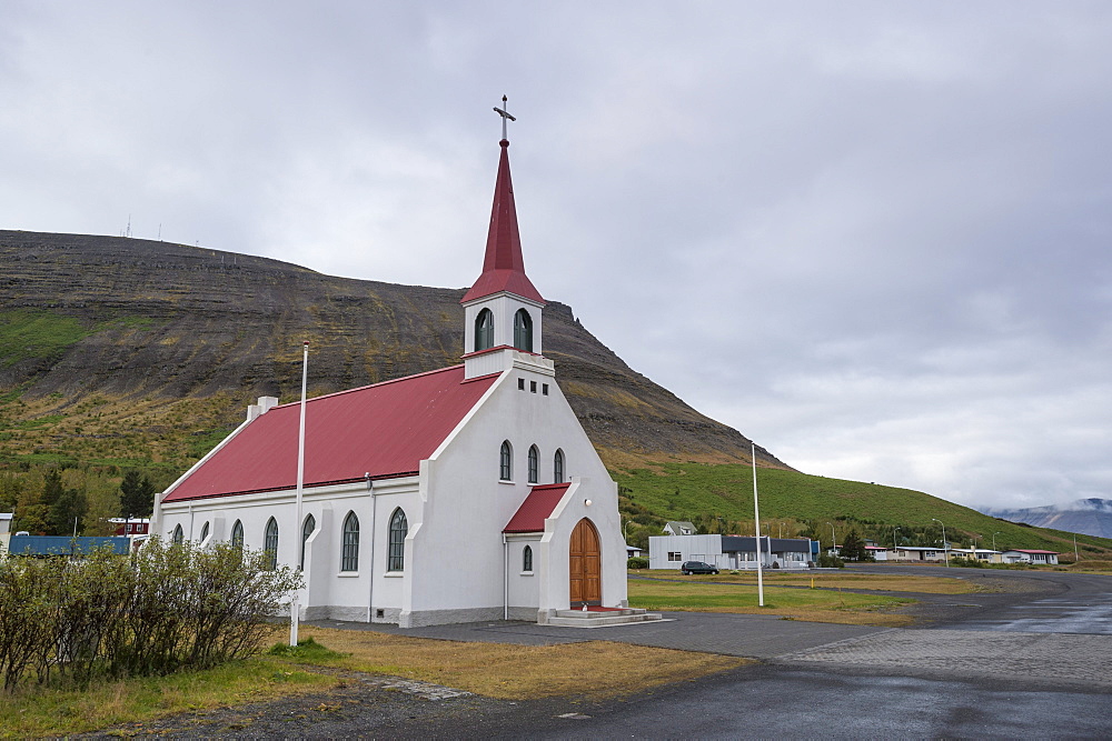 Pingeyri, Dyrafjordur, West Fjords, Iceland, Polar Regions 