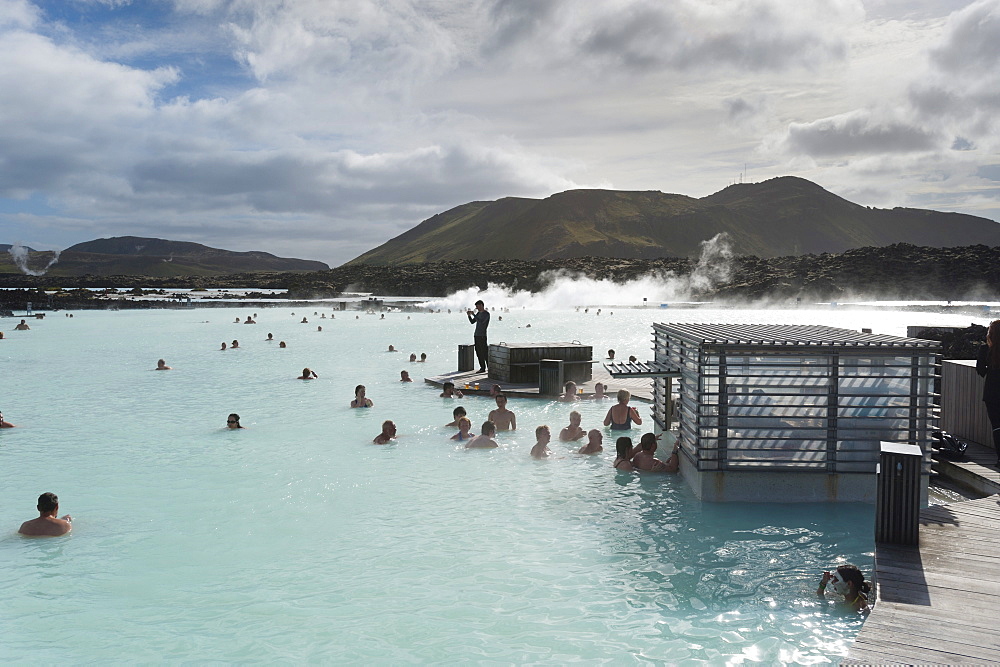 The Blue Lagoon, Reykjanes Peninsula, Iceland, Polar Regions 