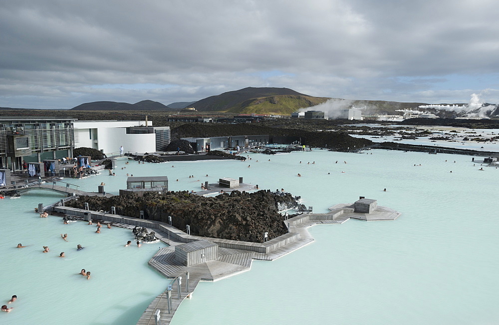 The Blue Lagoon, Reykjanes Peninsula, Iceland, Polar Regions 