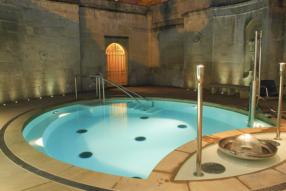 Cross Bath, Thermae Bath Spa, Bath, Avon, England, United Kingdom, Europe