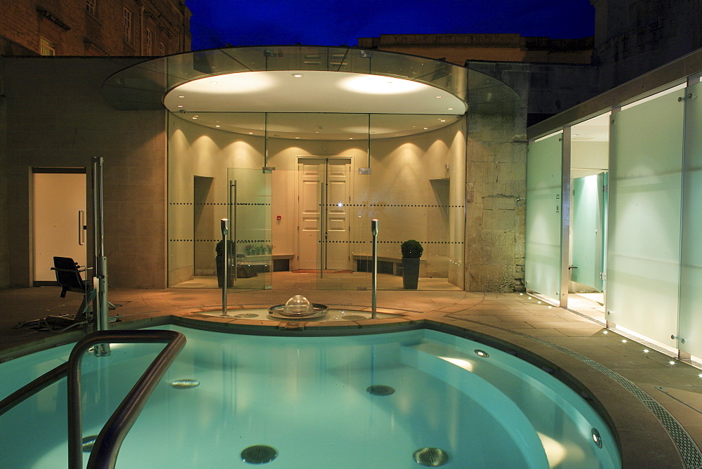 Cross Bath, Thermae Bath Spa, Bath, Avon, England, United Kingdom, Europe