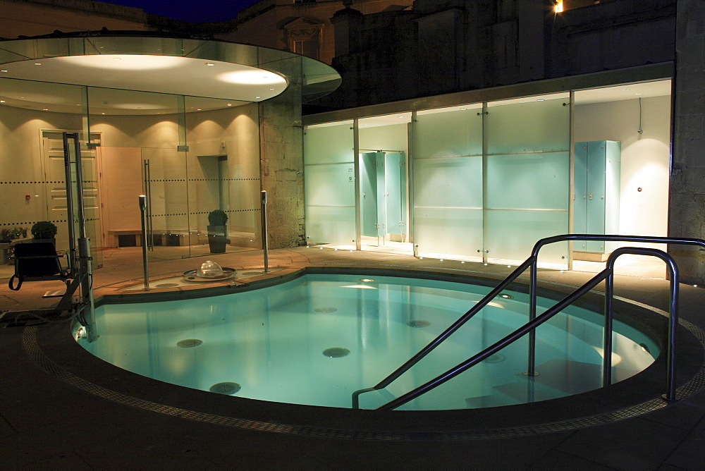 Cross Bath, Thermae Bath Spa, Bath, Avon, England, United Kingdom, Europe