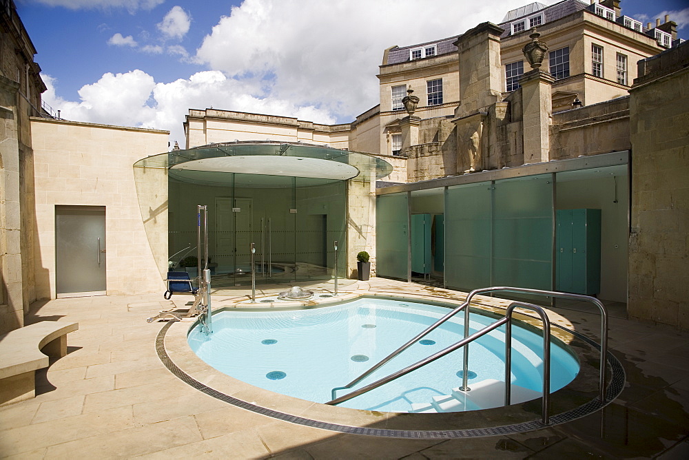 Cross Bath, Thermae Bath Spa, Bath, Avon, England, United Kingdom, Europe