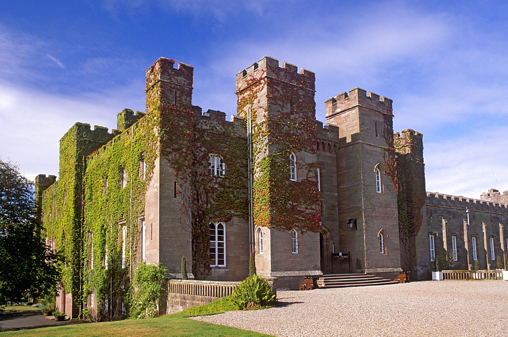 Scone Palace, traditional place of coronation for Scottish kings, Scone, Perth and Kinross, Scotland, United Kingdom, Europe