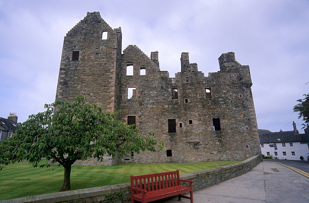 MacLellan's Castle, Kirkcudbright, Dumfries and Galloway, Scotland, United Kingdom, Europe