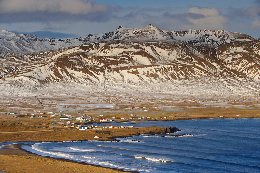 Bakkagerdi, village in Borgarfjordur Eystri fjord, East Fjords, Iceland, Polar Regions