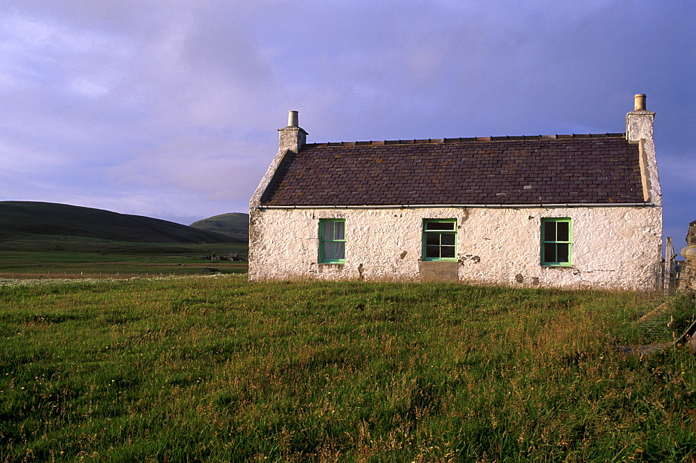 House, Fair Isle, Shetland Islands, Scotland, United Kingdom, Europe