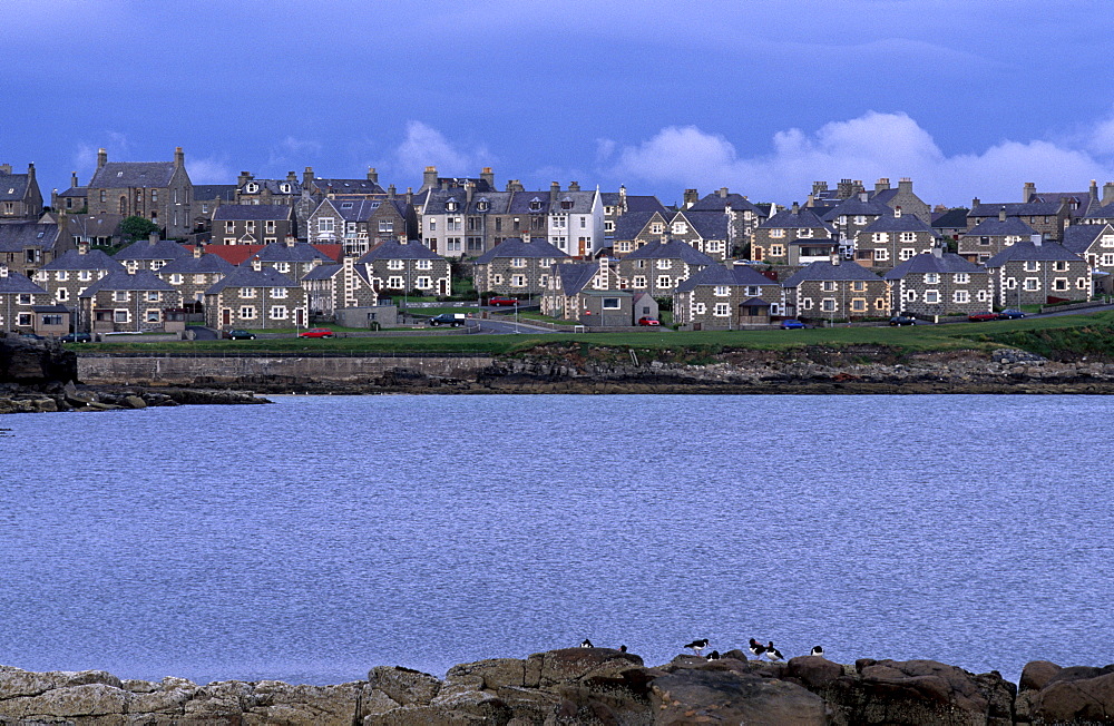 Lerwick seafront, Mainland, Shetland Islands, Scotland, United Kingdom, Europe