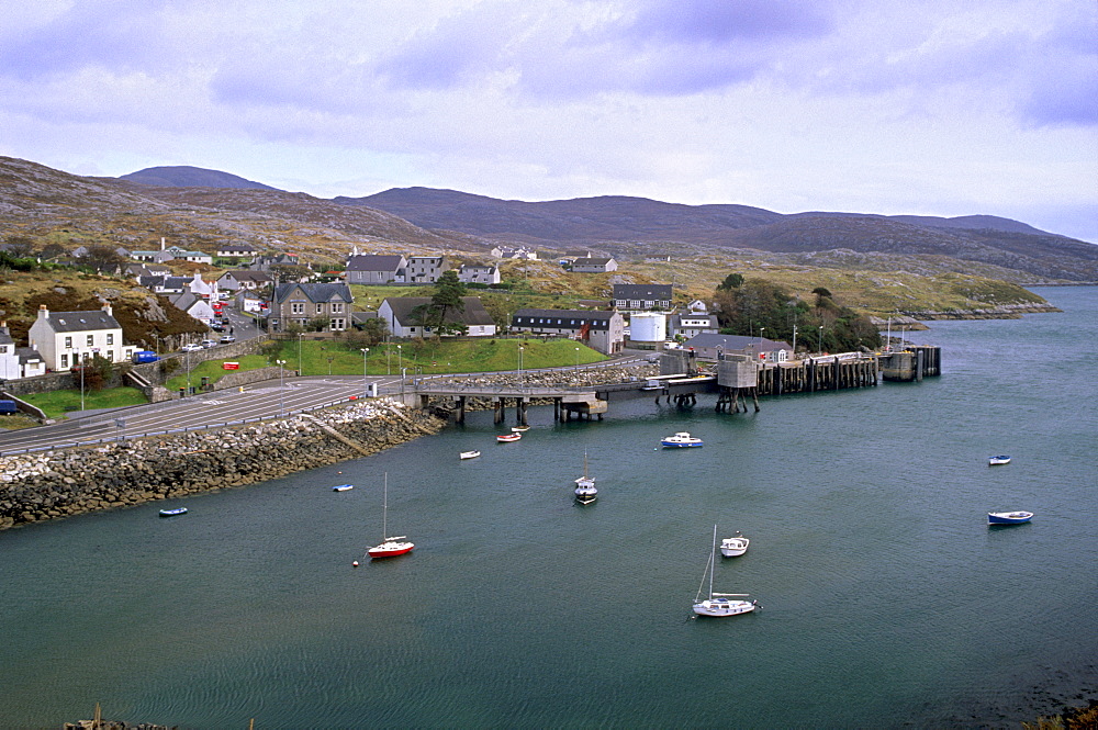 Tarbert, ferry terminal, Harris, Outer Hebrides, Scotland, United Kingdom, Europe