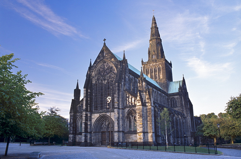 St. Mungo Cathedral dating from the 15th century, Glasgow, Scotland, United Kingdom, Europe