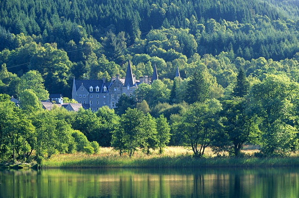 Loch Arklet, part of Loch Lomond and the Trossachs National Park, Stirlingshire, Scotland, United Kingdom, Europe