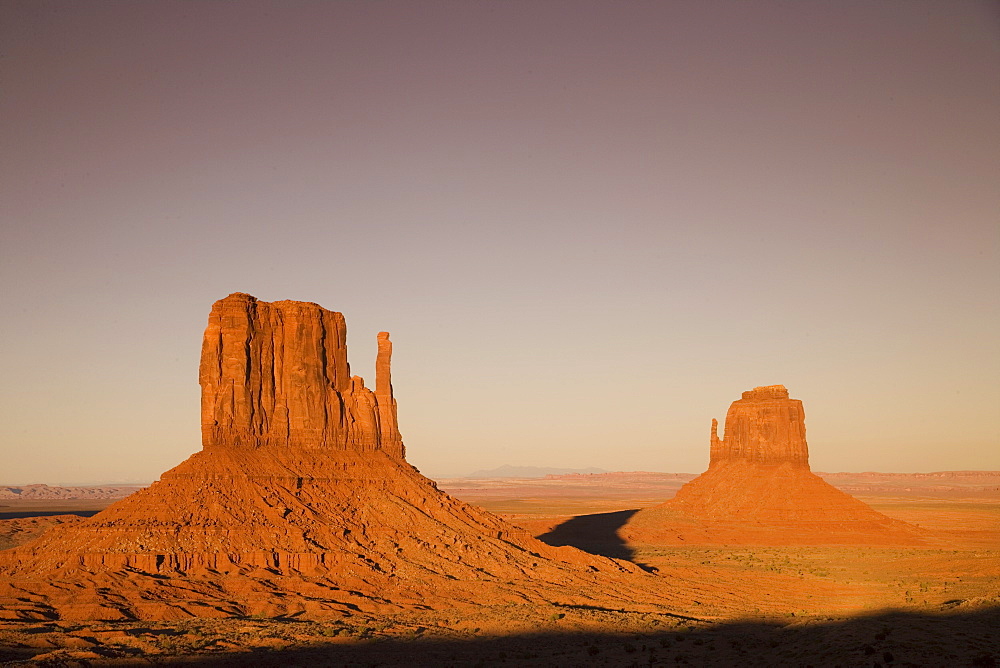 Monument Valley Navajo Tribal Park, Utah Arizona border area, United States of America, North America