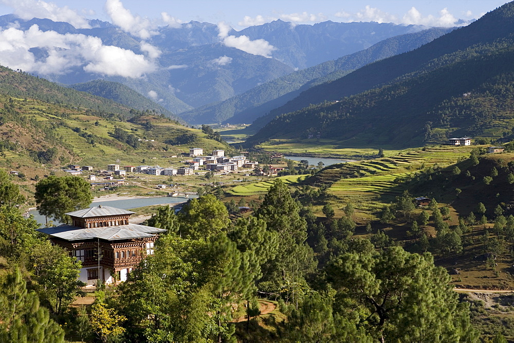 Punakha, Bhutan, Himalayas, Asia