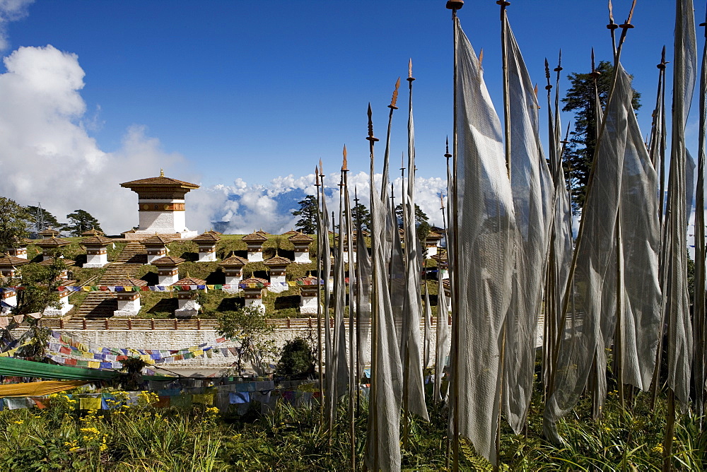 Druk Wangyal Chorten, Bhutan, Asia