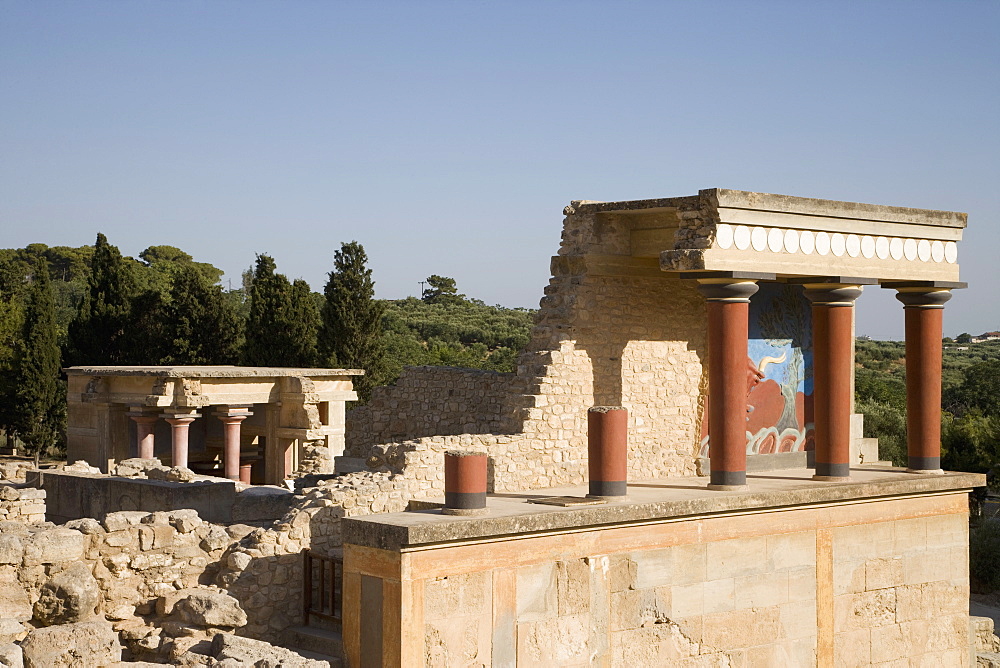 Knossos, Crete, Greek Islands, Greece, Europe