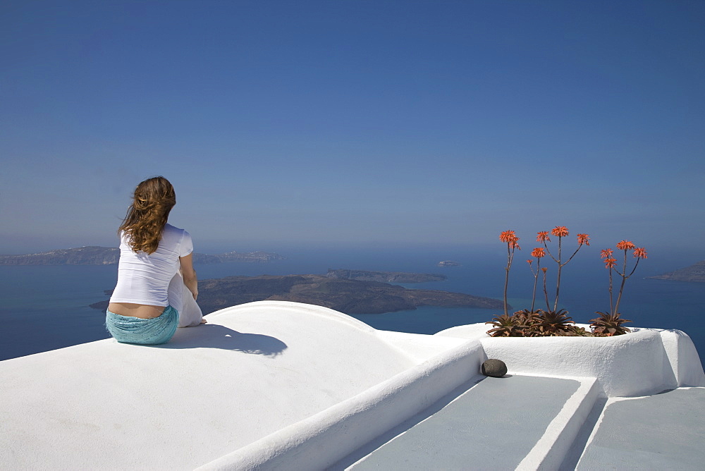 Oia, Santorini (Thira), Cyclades Islands, Greek Islands, Greece, Europe