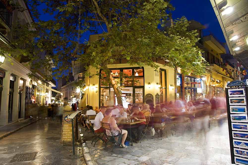 The Plaka District, Athens, Greece, Europe