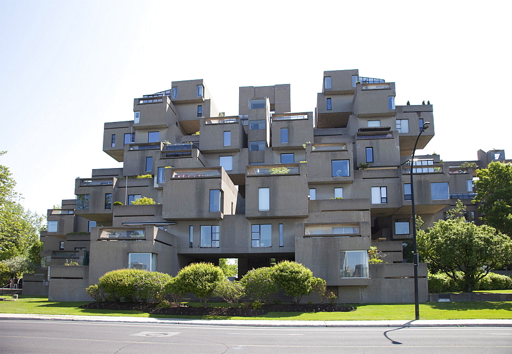 Habitat 67, Montreal, Quebec, Canada, North America