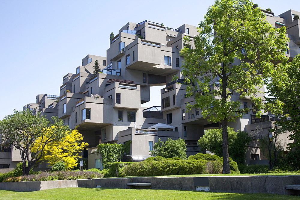 Habitat 67, Montreal, Quebec, Canada, North America