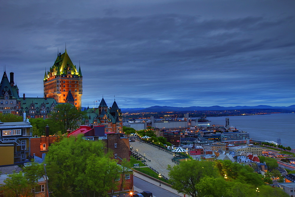 Hotel Chateau Frontenac, Quebec City, Quebec, Canada, North America