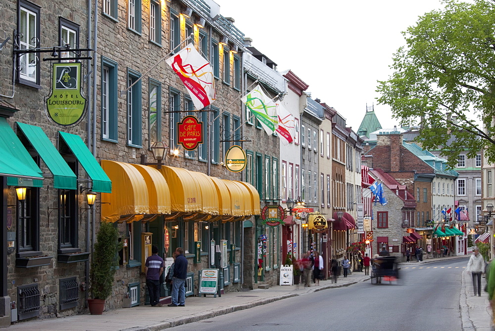 Rue Saint Louis, Quebec City, Quebec, Canada, North America