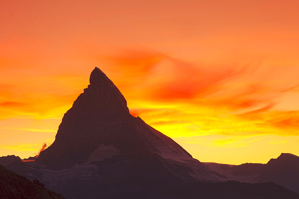 Matterhorn, Zermatt, Canton Valais, Swiss Alps, Switzerland, Europe